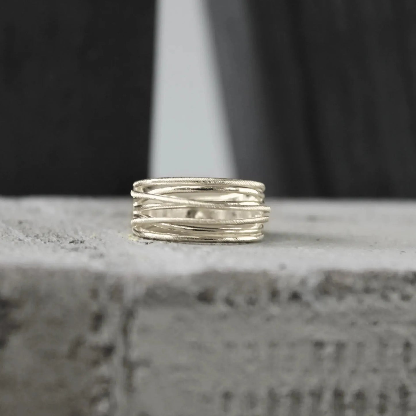 Tara Slim Wrap It Ring Gold Plating