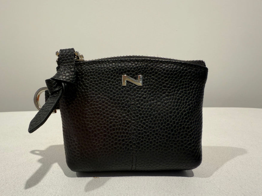 NATHAN BAUME COIN PURSE ZWART