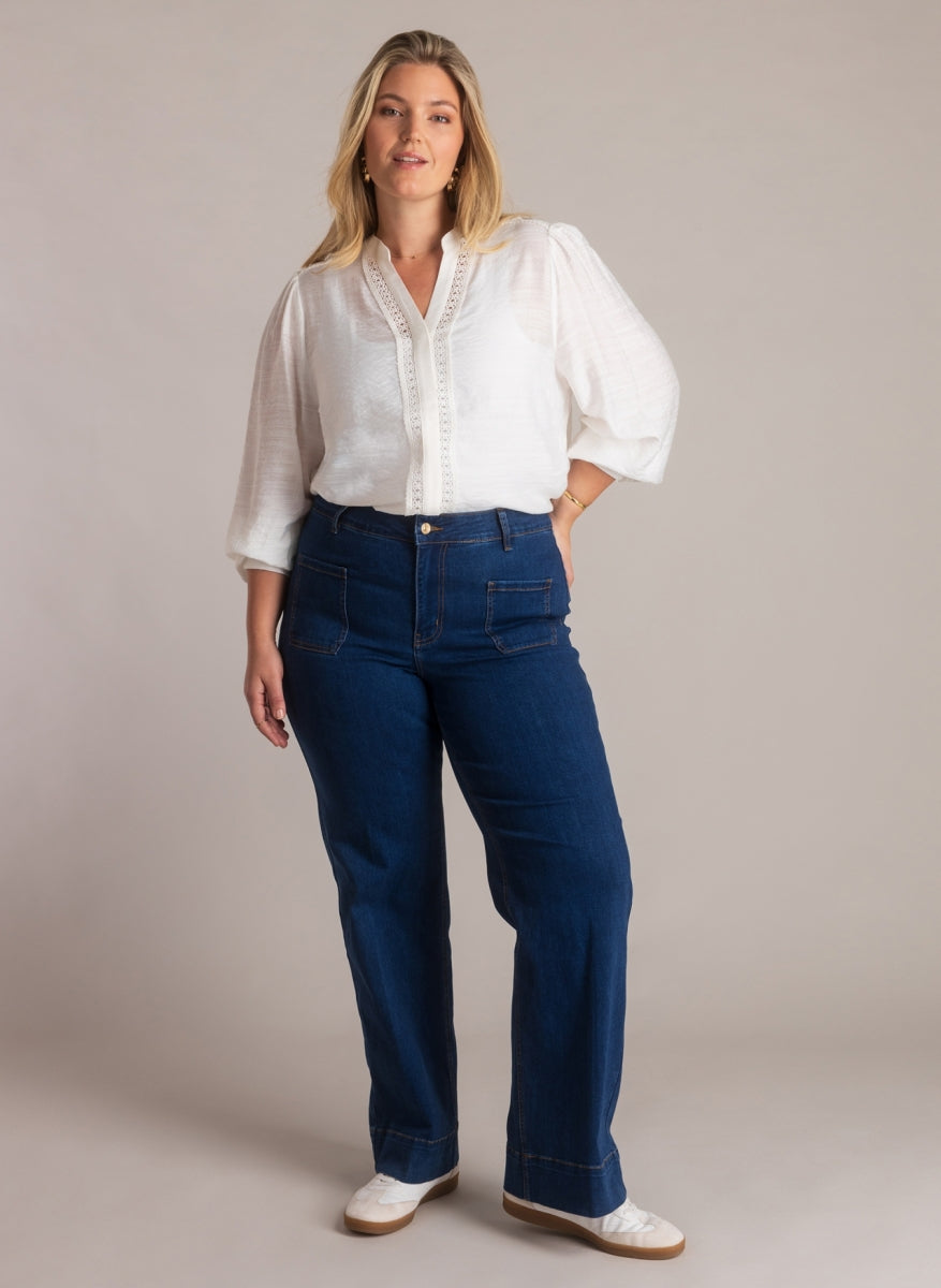 YEST/YESTA - 0006037 DENIM STONE WASH BLUE