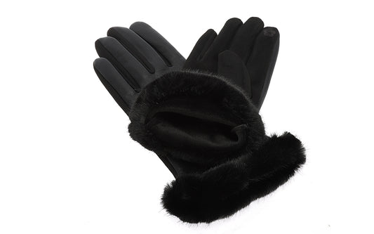 I AM DUTCH - OLG19474 BLACK HANDSCHOENEN MATREI