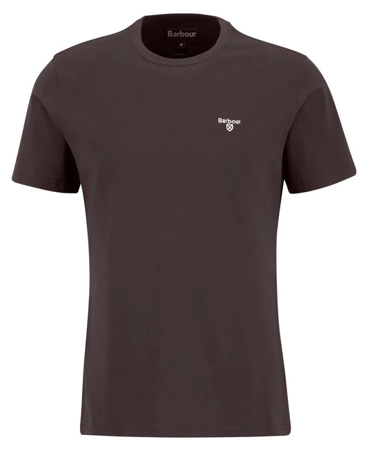 BARBOUR - MTS0331BR17 ESSENTIAL SPORTS TEE DARK OAK