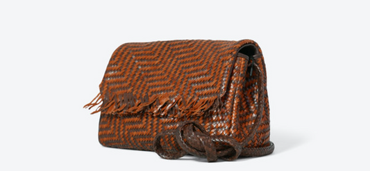 ALLAN K - CAROLINE ZIGZAG FINGERS CARAMEL
