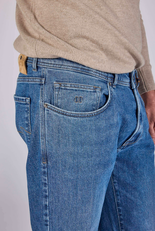 ZILTON - GEORGE 16 WASHED BLUE DENIM