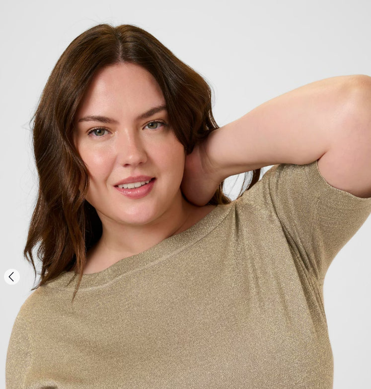 KAFFE CURVE - KCREGITTA PULLOVER MOREL