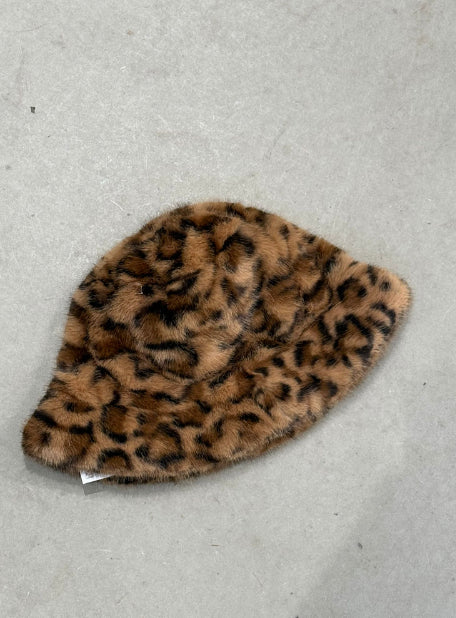 SOPHIE - LEO Beige Hat Faux fur