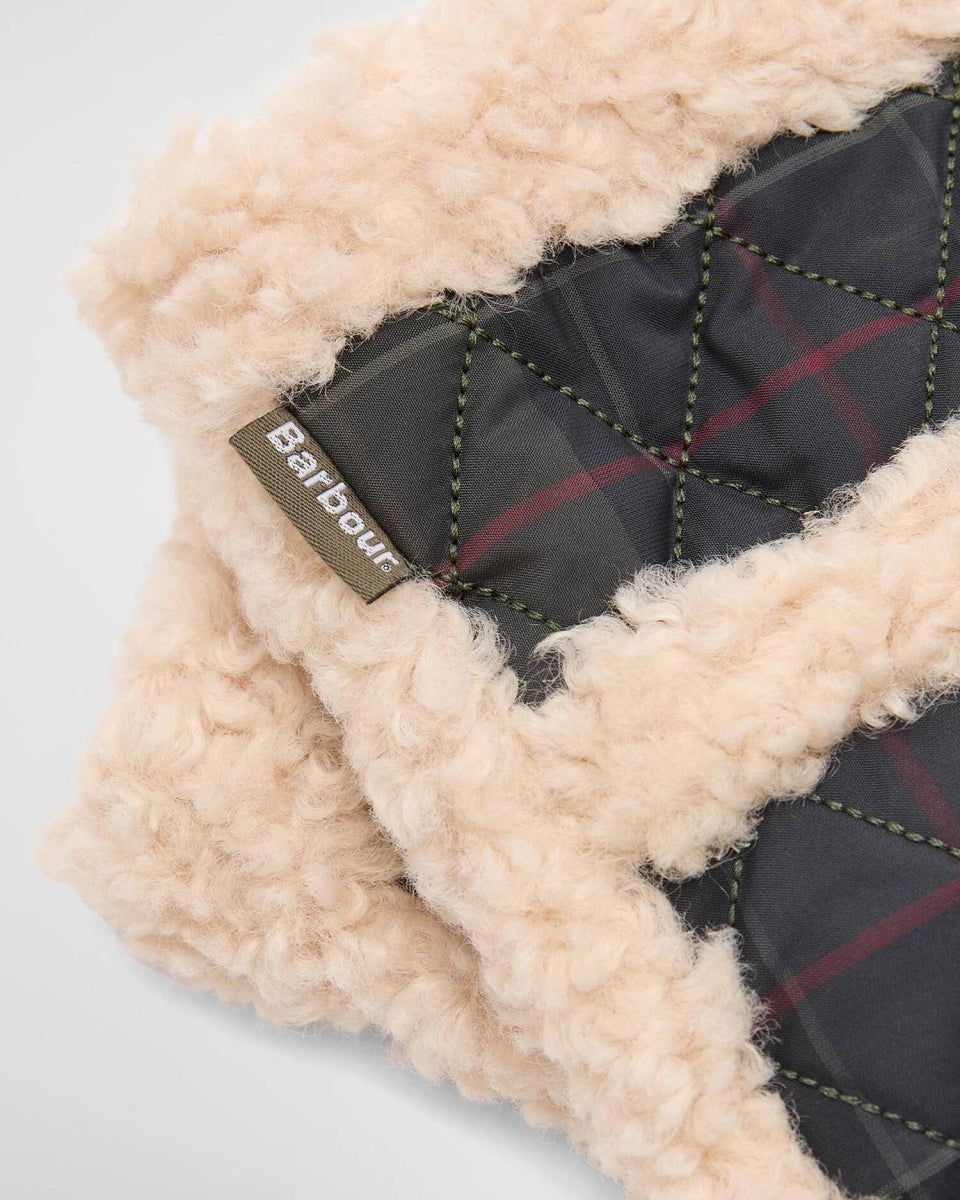 BARBOUR - LGL0158TN43 MARNIE TARTAN WATERPROOF MITTS GLOVES