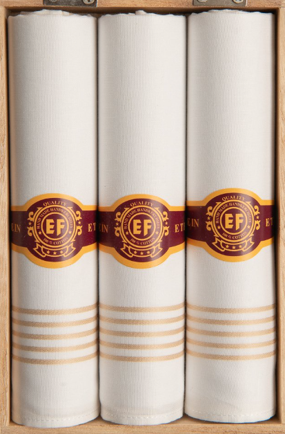 ETEX - HERENZAKDOEKEN HOUTEN DOOS M58 H3