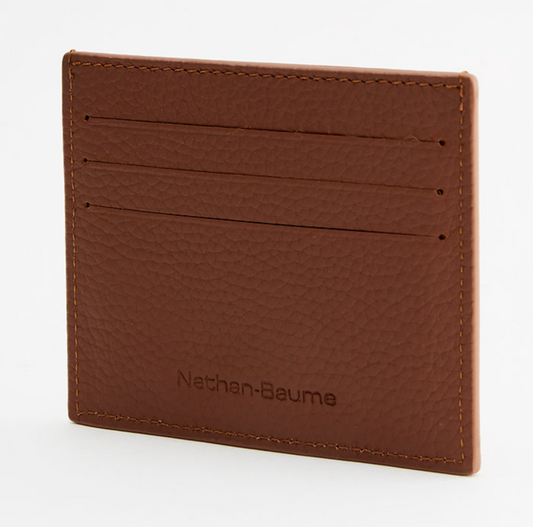 NATHAN BAUME - 110216N CARD HOLDER 10,5X9CM DONKER BLAUW