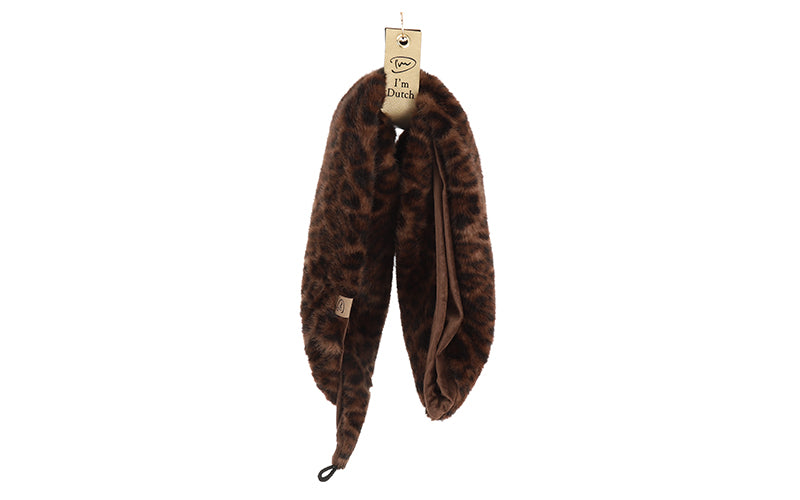 I AM DUTCH - OLSJ19505 PANTER BROWN SJAAL LEGNO