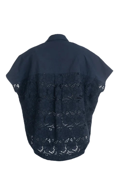 DAME BLANCHE - PEPE-G88 BASE SHIRT BLUE