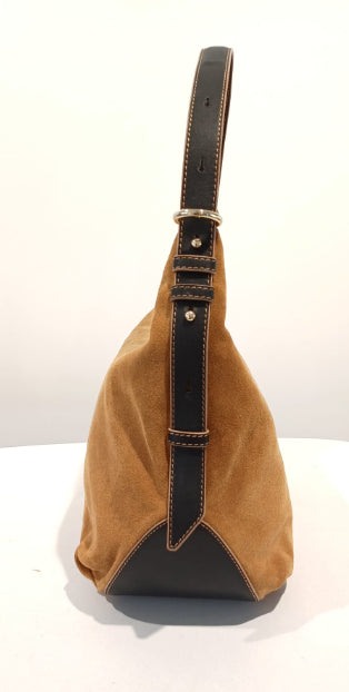 NATHAN BAUME - VOGUE CARRIE SUEDE COGNAC