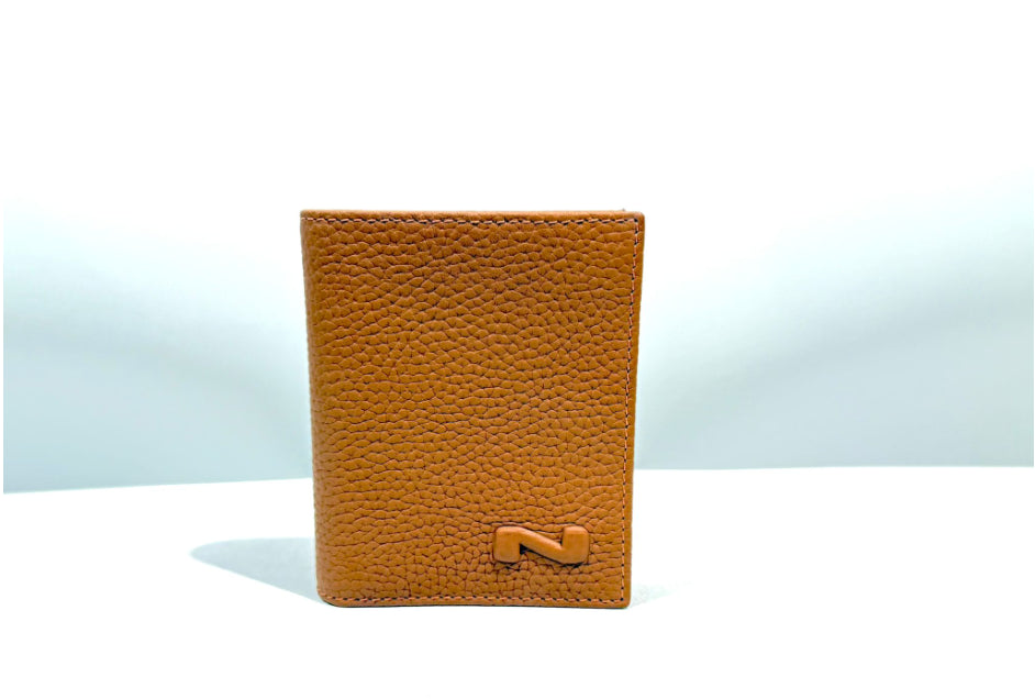 NATHAN BAUME 100101N BI FOLD WALLET COGNAC