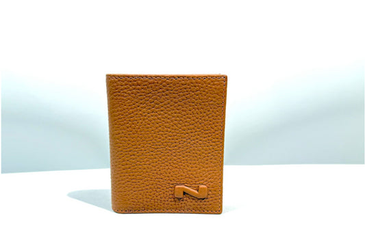 NATHAN BAUME 100101N BI FOLD WALLET COGNAC