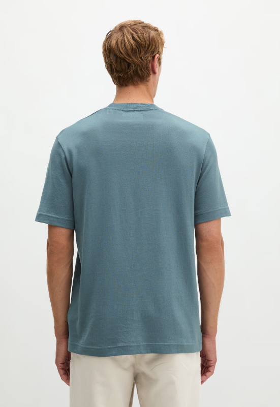 MARCO POLO - 5000011972 JERSEY TSHIRT BLACK PEPPER