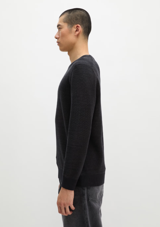MARCO POLO - 5000012915 BLACK MULTI KNIT PULLOVER LONGSLEEVE