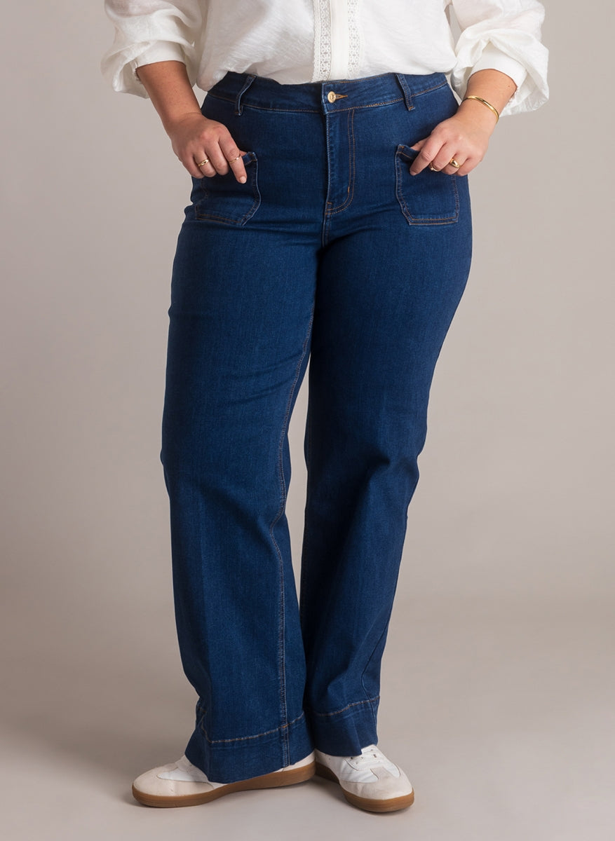 YEST/YESTA - 0006037 DENIM STONE WASH BLUE