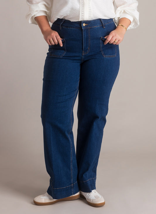 YEST/YESTA - 0006037 DENIM STONE WASH BLUE
