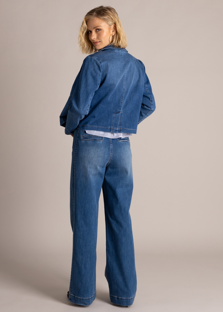 YEST/YESTA - 0006408 DARK STONE WASH DENIM