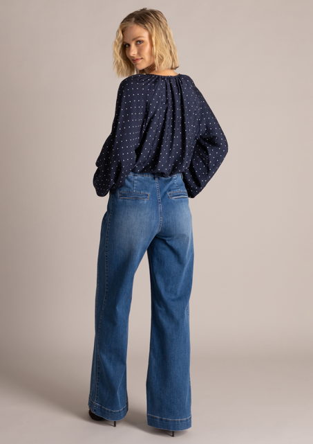 YEST/YESTA - 0006409 DARK STONE WASH DENIM