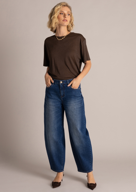 YEST/YESTA - 0006688 DARK STONE WASH DENIM