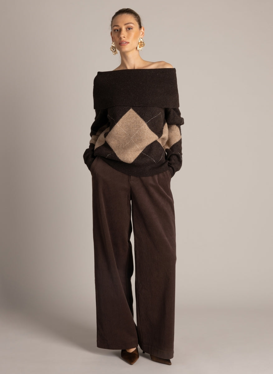 YEST/YESTA - 0006725 BROWN MULTI