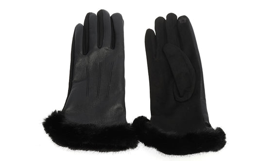 I AM DUTCH - OLG19474 BLACK HANDSCHOENEN MATREI