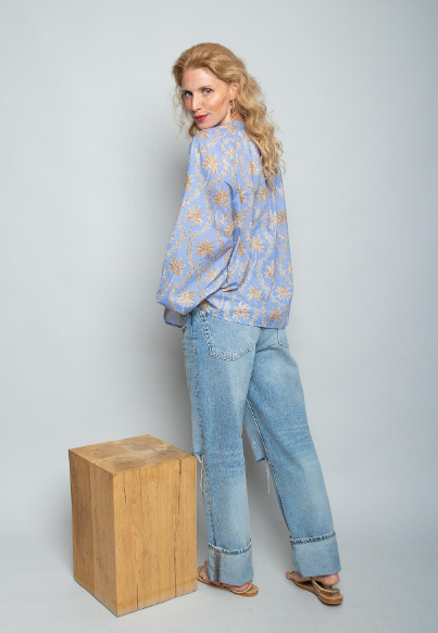 EMILY VAN DEN BERGH - 8838-158010 SAND BLUE PALMS