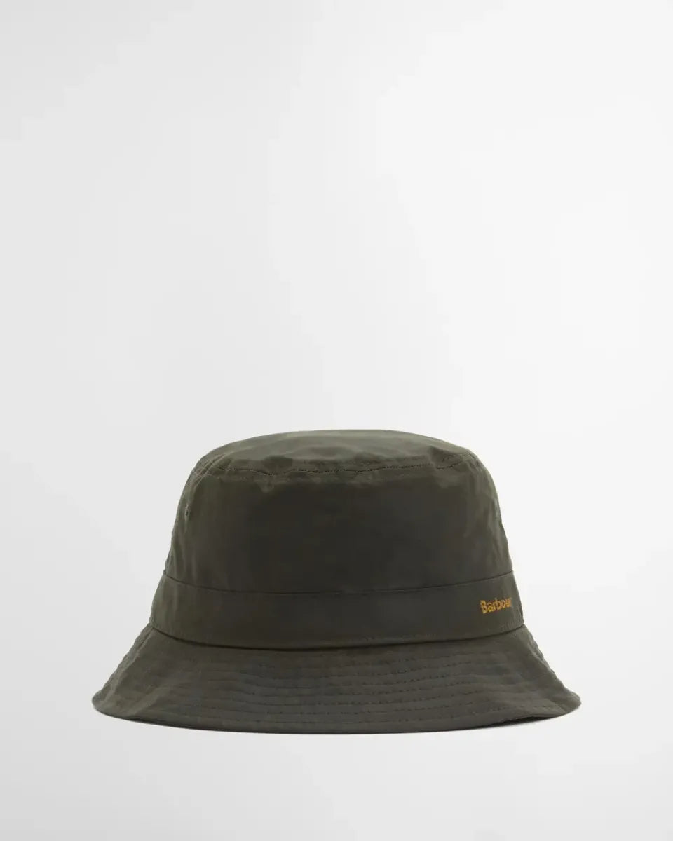 BARBOUR - LHA0519OL52 BELSAY WAX BUCKET HAT
