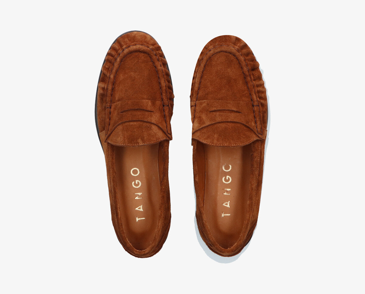 TANGO - AGNES 1-A COGNAC SUEDE