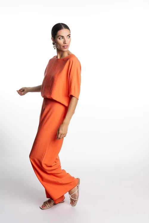 DAME BLANCHE - ARON G23 TEQUILA TROUSER ORANGE
