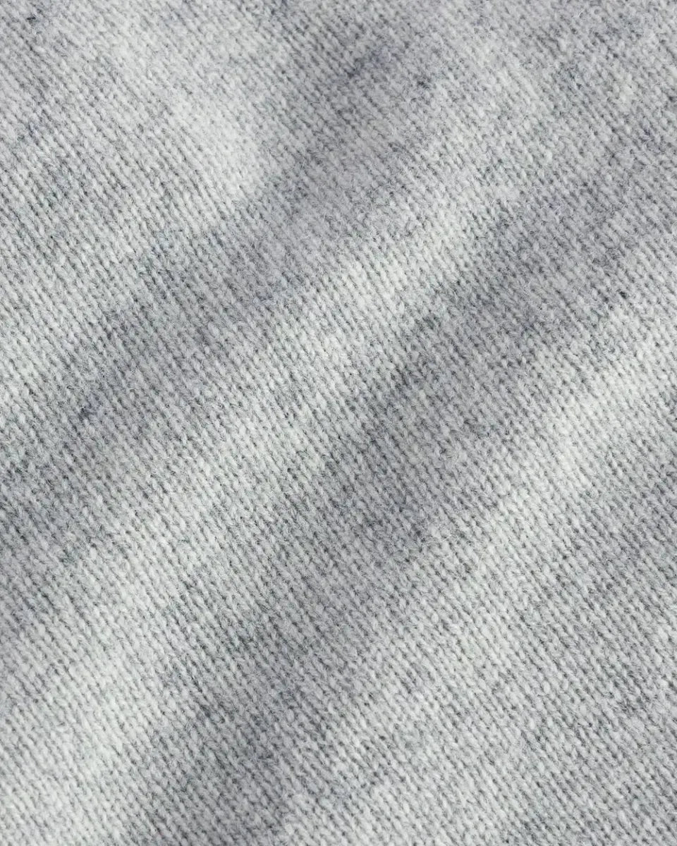 BARBOUR - MKN0584GY31 ESSENTIAL PATCH CREW LIGHT GREY MARL