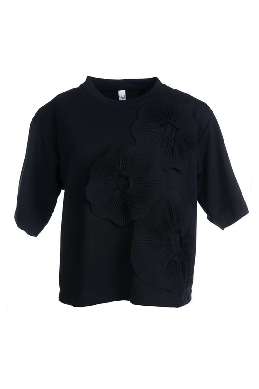 DAME BLANCHE - BEAU-F80 MILA TSHIRT BLACK