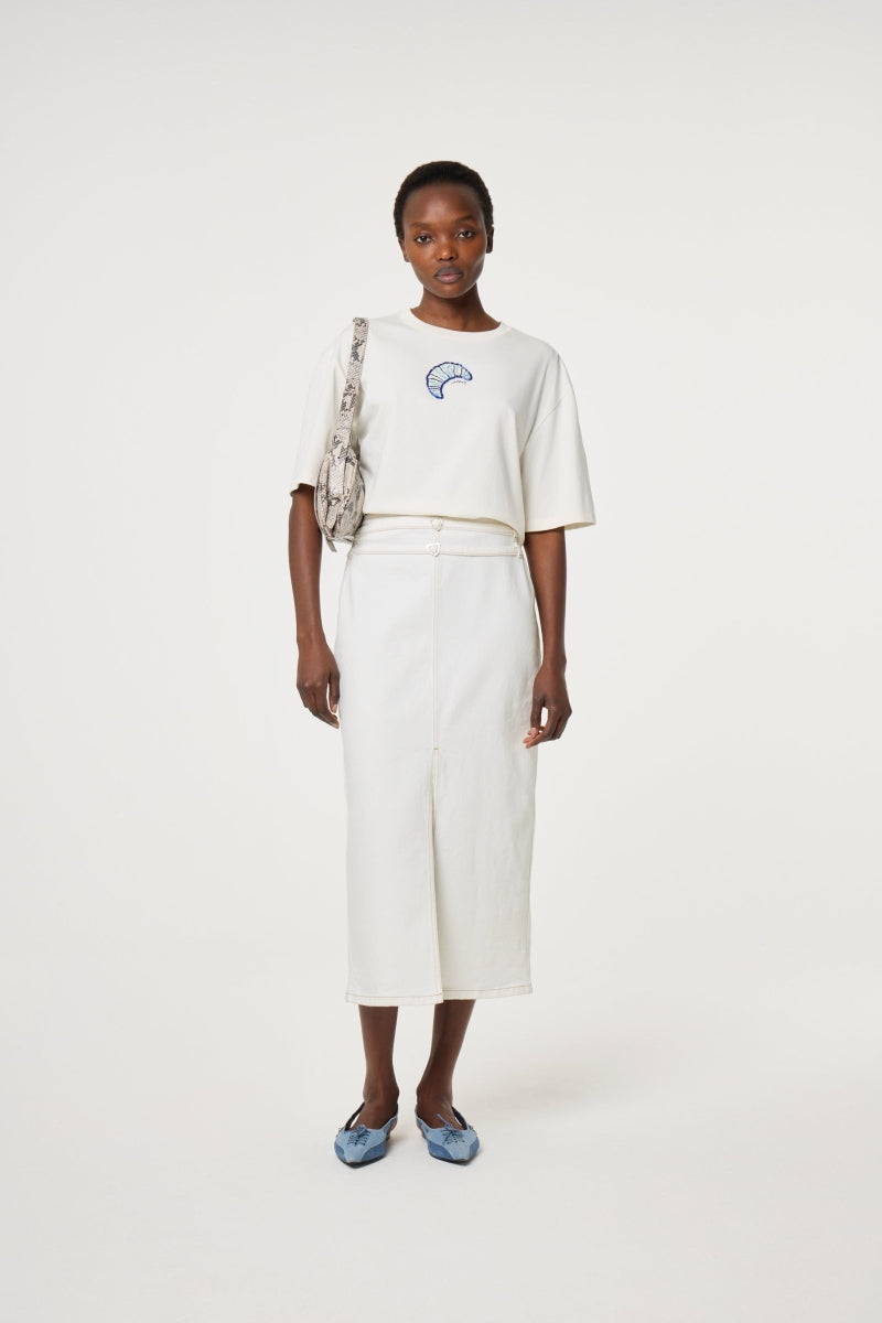 FABIENNE CHAPOT - BENJA T-SHIRT COSY WHITE