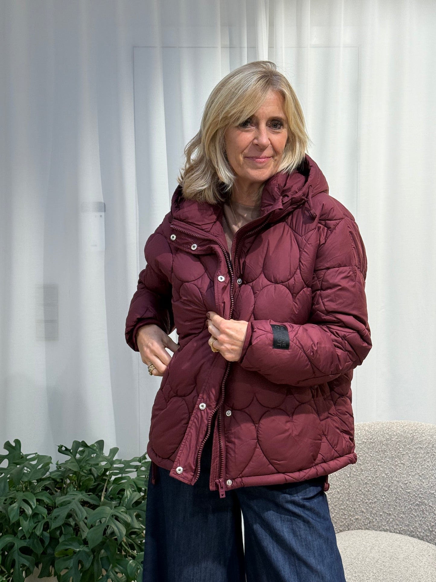 Sophie | FC - PUFFER DEEP BURGUNDY