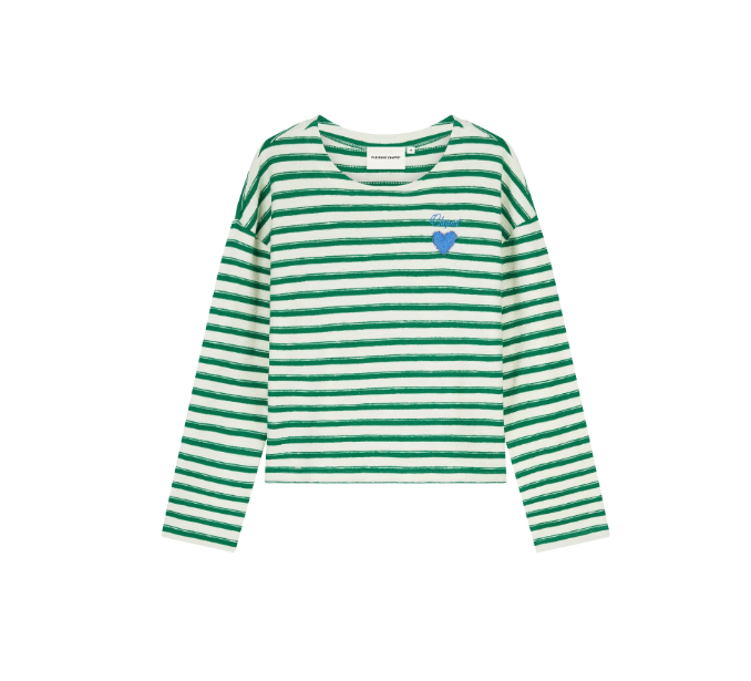 FABIENNE CHAPOT - CELINA TOP COSY WHITE/GREEN