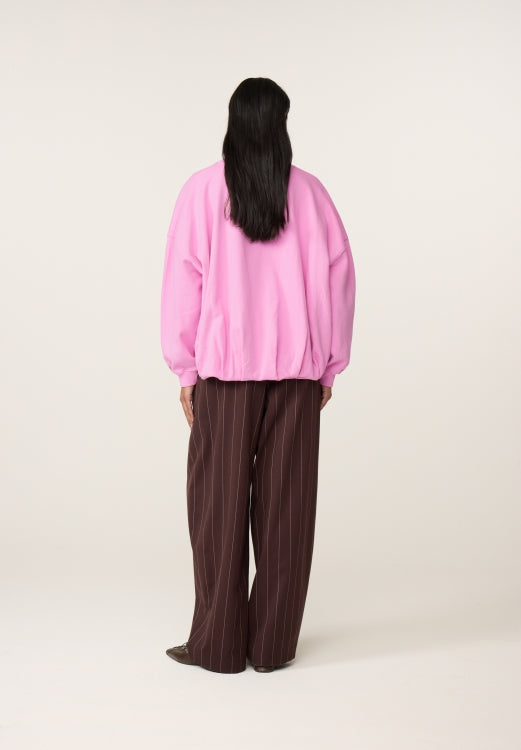 FABIENNE CHAPOT - CHARLOT TROUSERS BROWN PIN STRIPE