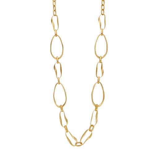 LES CORDES - DEEFLANG HALSKETTING GOUDKLEURIG MAT