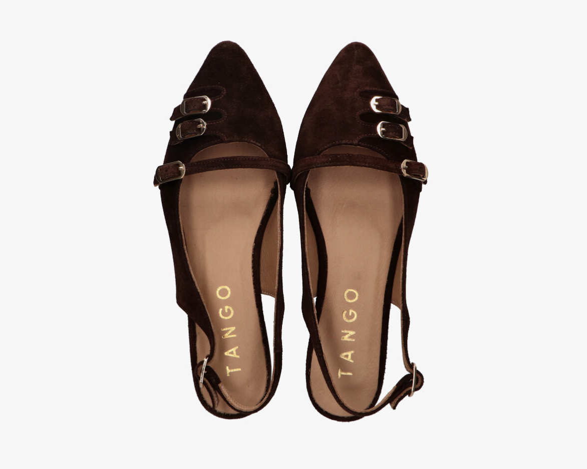TANGO - DUNA 4-K DK BROWN SUEDE