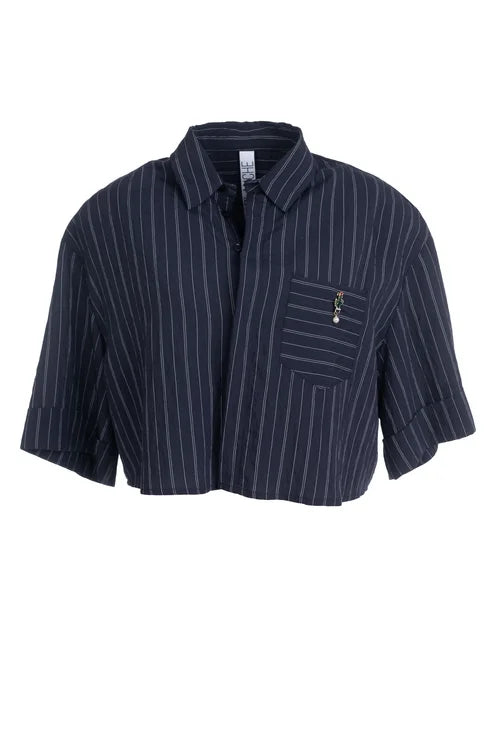DAME BLANCHE - EMO-G27 MOKA JACKET BLUE