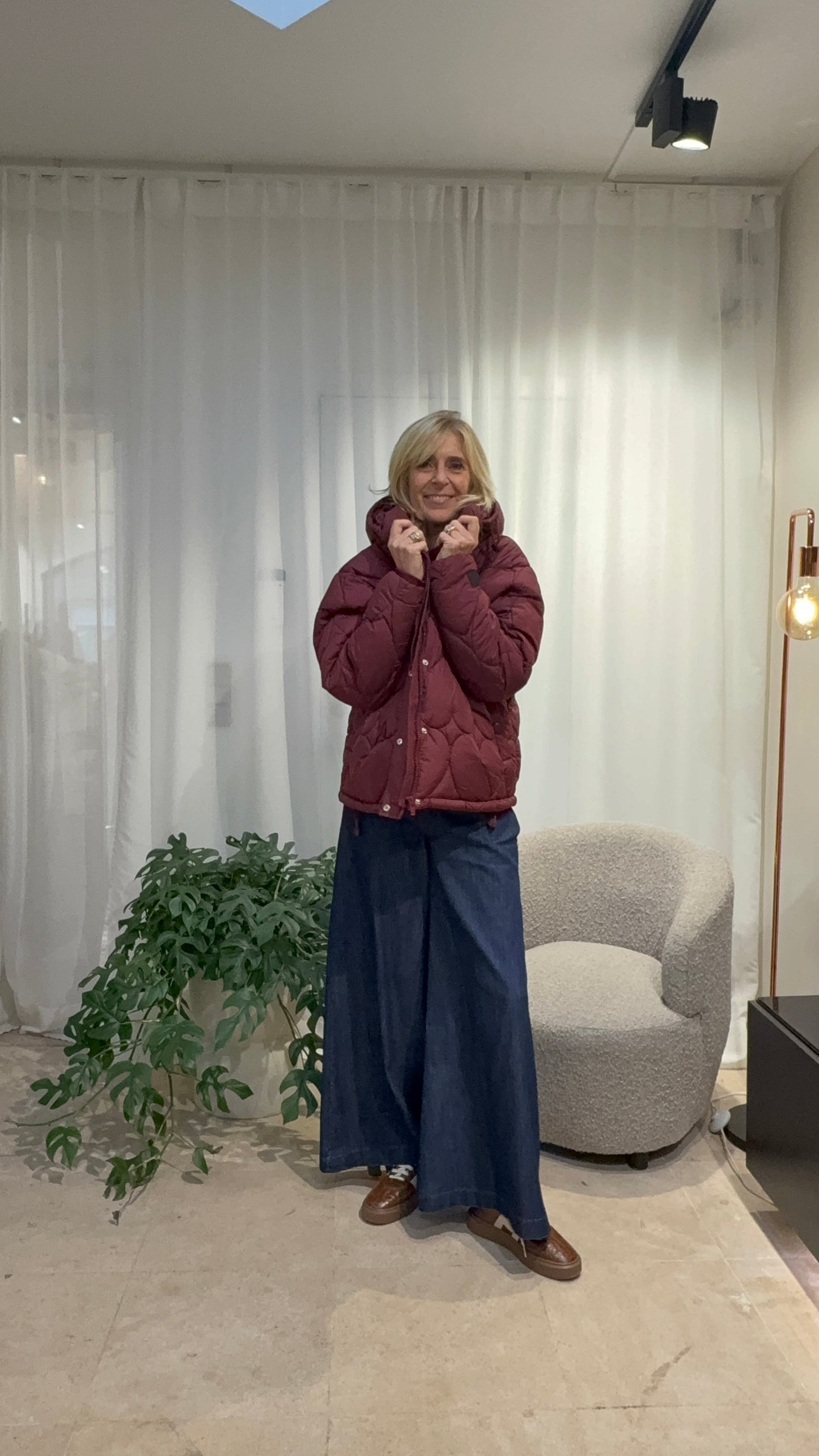 Sophie | FC - PUFFER DEEP BURGUNDY