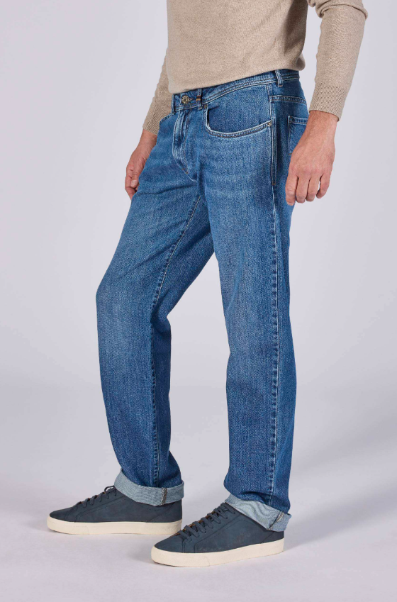 ZILTON - GEORGE 16 WASHED BLUE DENIM