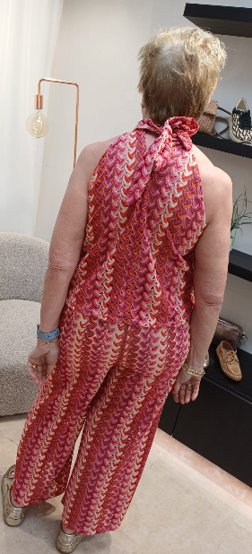 MORGENFRISK - HALTERTOP MULTICOLOR