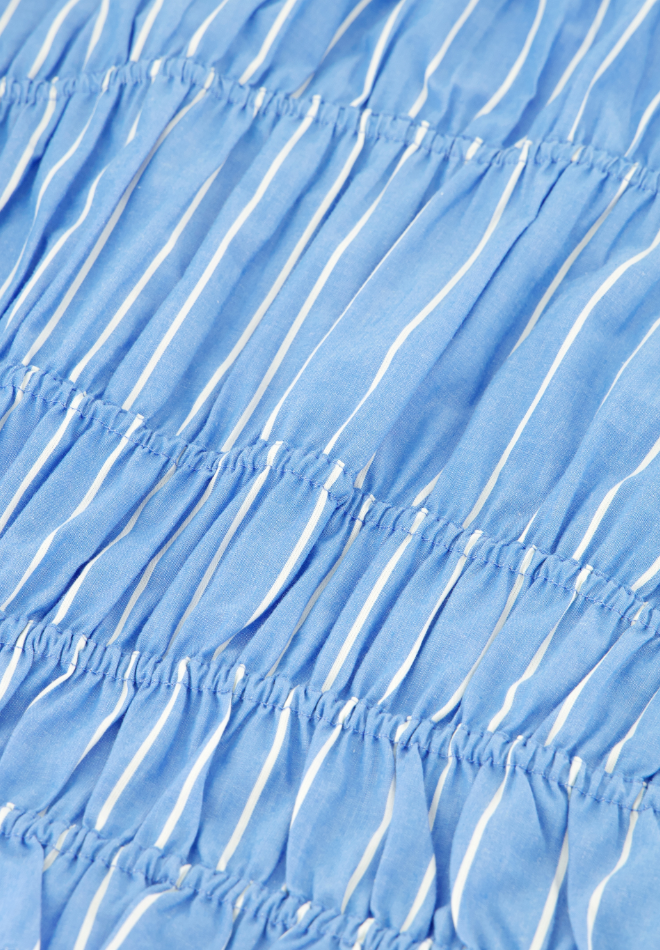FABIENNE CHAPOT - JOHN TOP BLUE PYJAMA STRIPE