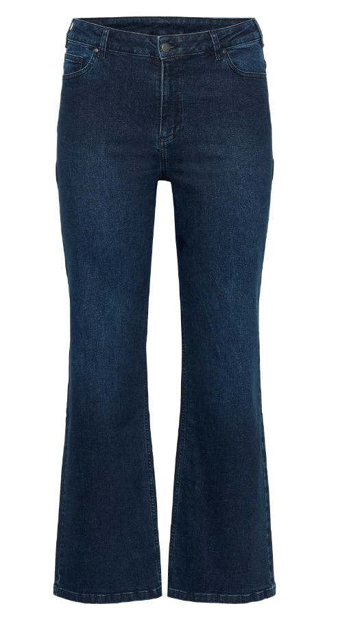 KAFFE CURVE - KCFLORA FLARED FULL LENGHT JEANS