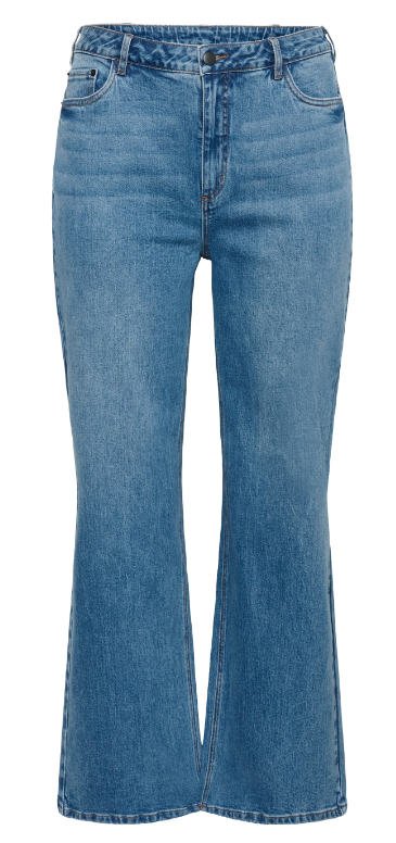 KAFFE CURVE - KCLEONA WIDE LONG JEANS