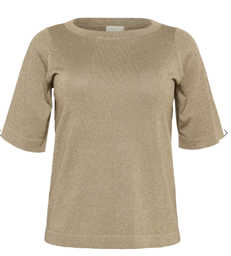 KAFFE CURVE - KCREGITTA PULLOVER MOREL