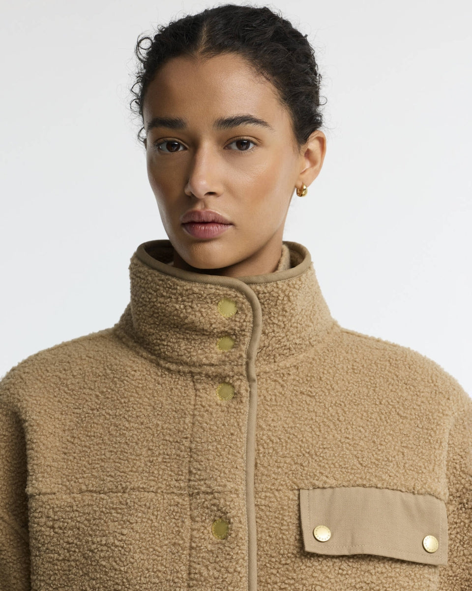 BARBOUR - LFL0095BE93 WARM TRENCH MABEL FLEECE