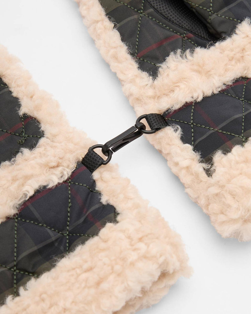 BARBOUR - LGL0158TN43 MARNIE TARTAN WATERPROOF MITTS GLOVES