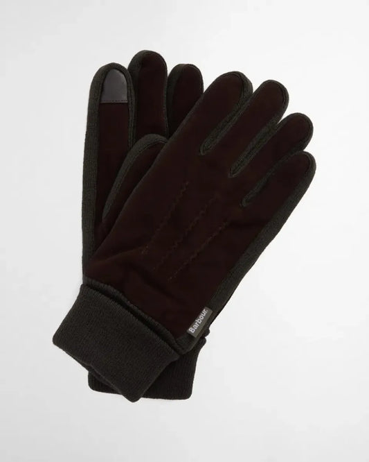 BARBOUR - MGL0117BR12 MAGNUS GLOVE BROWN/OLIVE