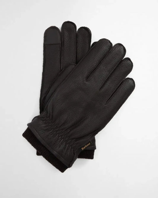 BARBOUR - MGL0145BR91 HIGHFIELD GLOVE DARK BROWN